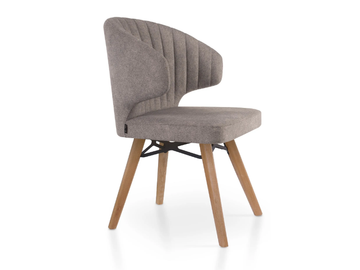 GLORIA VITO - Upholstered fabric chair by 5A Design - view 2